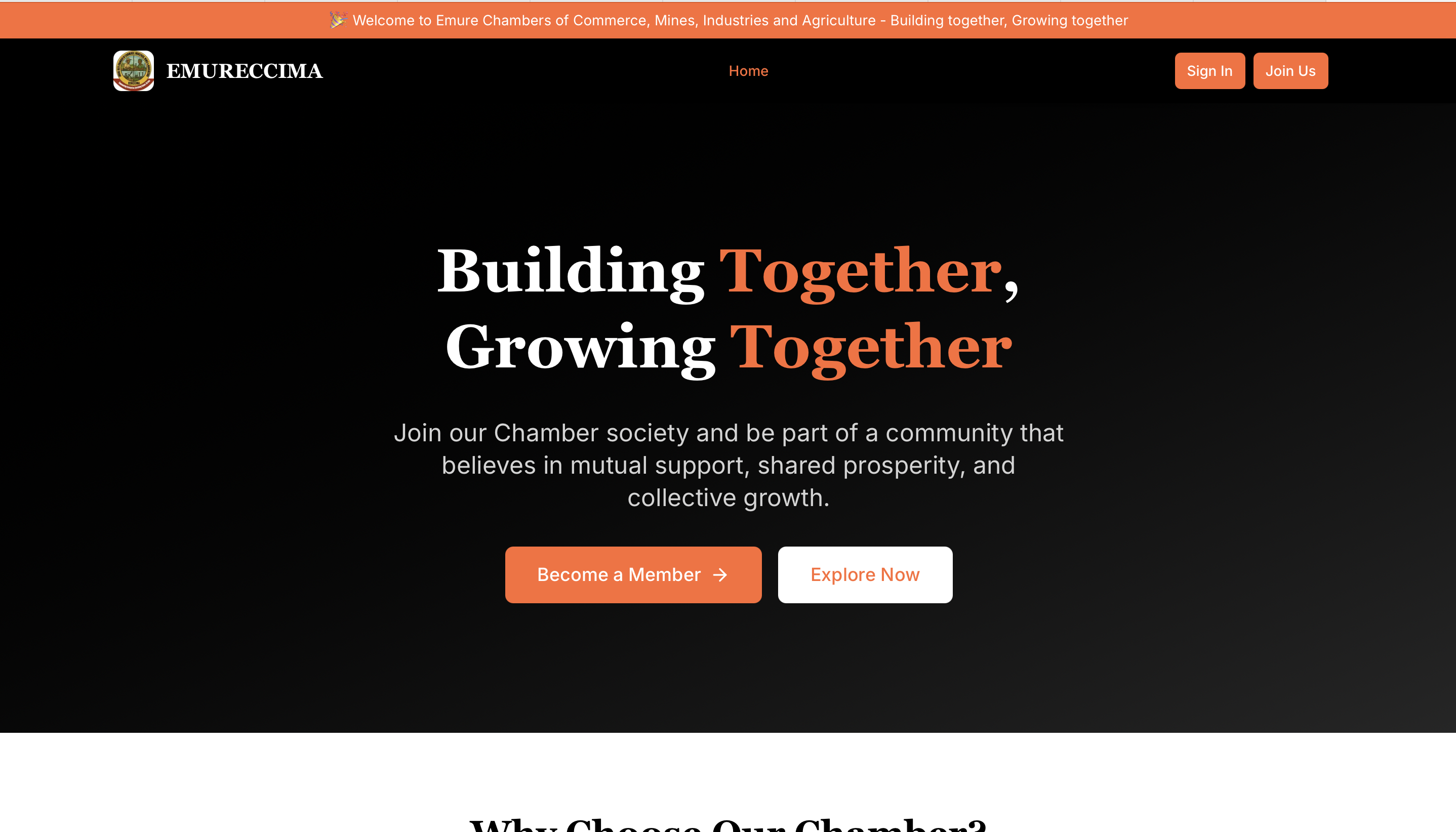 EMURECCIMA - Community Financial Chamber